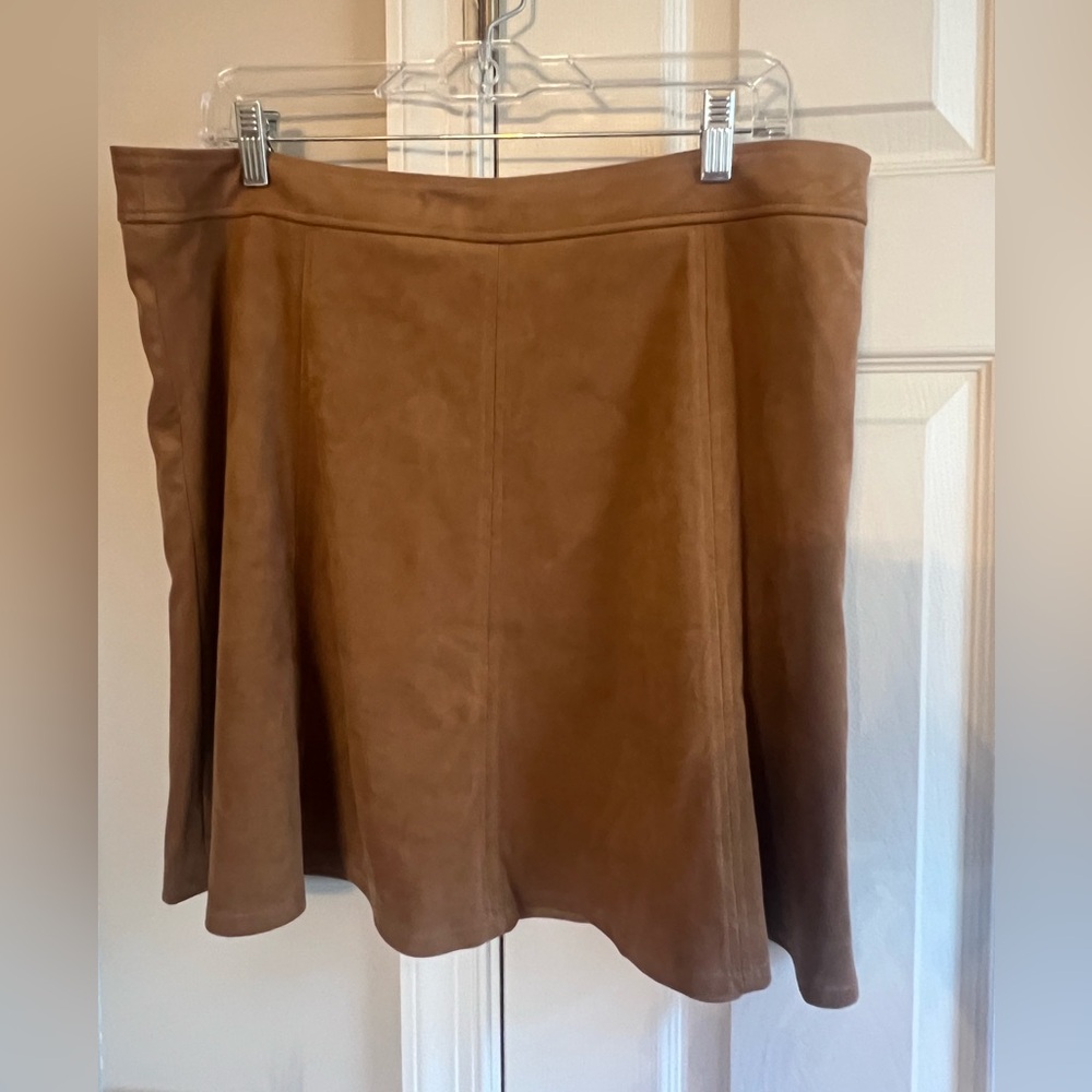 LOFT Suede Skirt